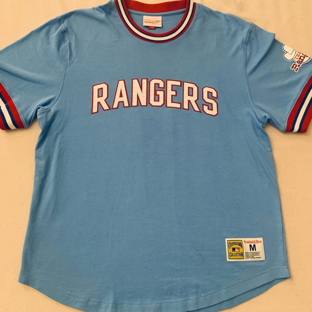 💥DEAL💥 Texas Rangers Mitchell & Ness Jrz Wild Pitch + Texas Rangers Cap 7 1/8